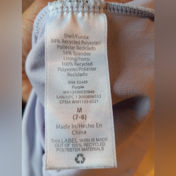 Wonder Nation Unicorn One Piece Swimsuit Size 7/8 - Picture 7 of 9